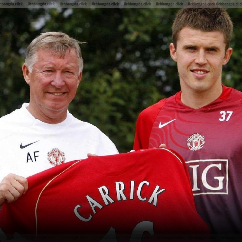 Sir Alex đặt rất nhiều niềm tin vào Michael Carrick